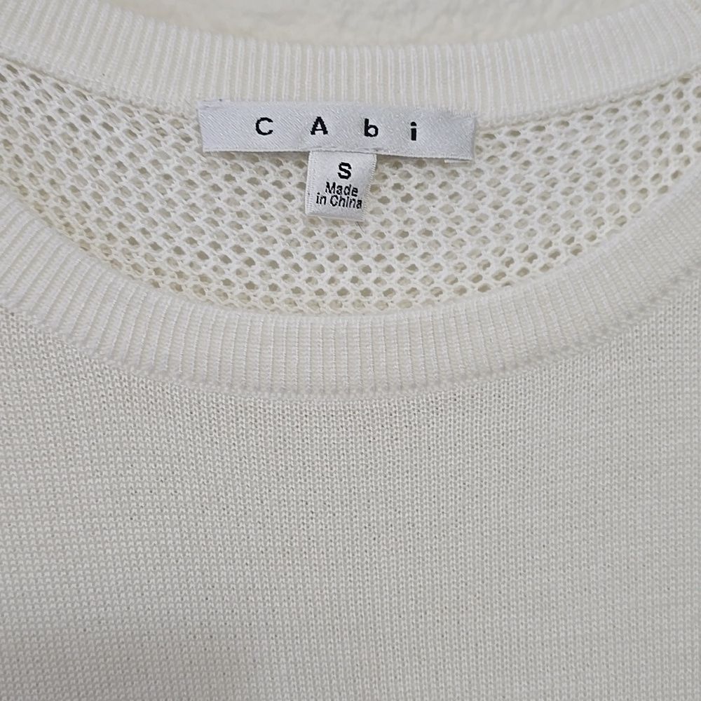 Cabi Split Back Pullover Sweater S - image 2